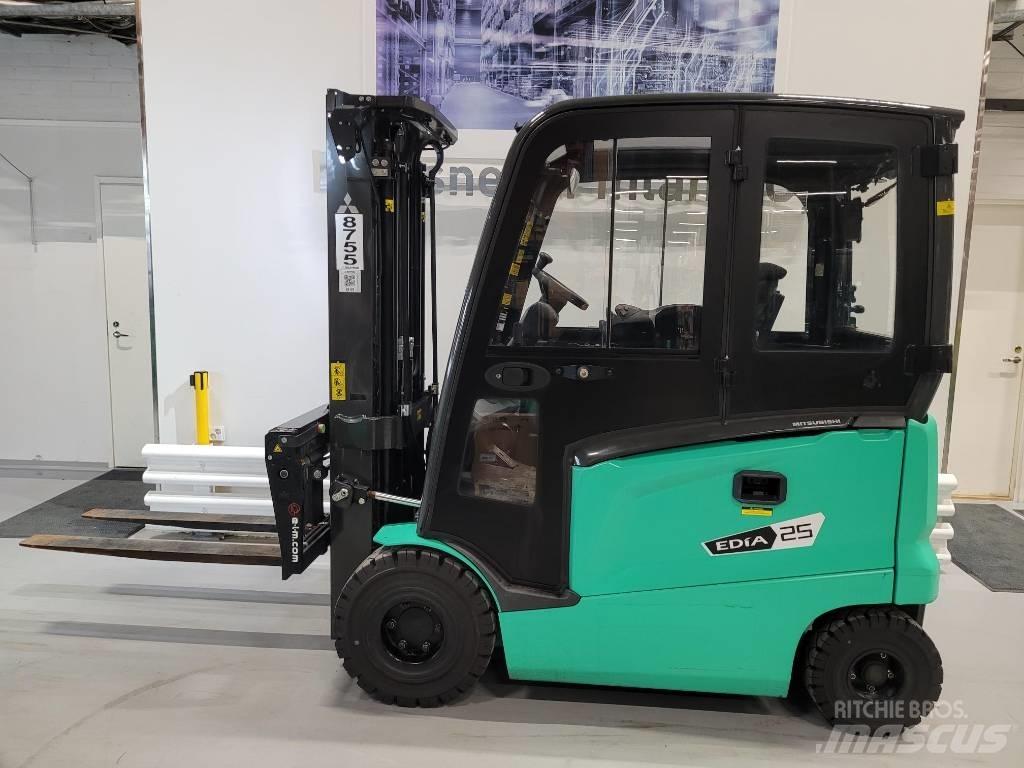 Mitsubishi FB 25 CN شاحنات ذات رافعات شوكية تعمل بالكهرباء