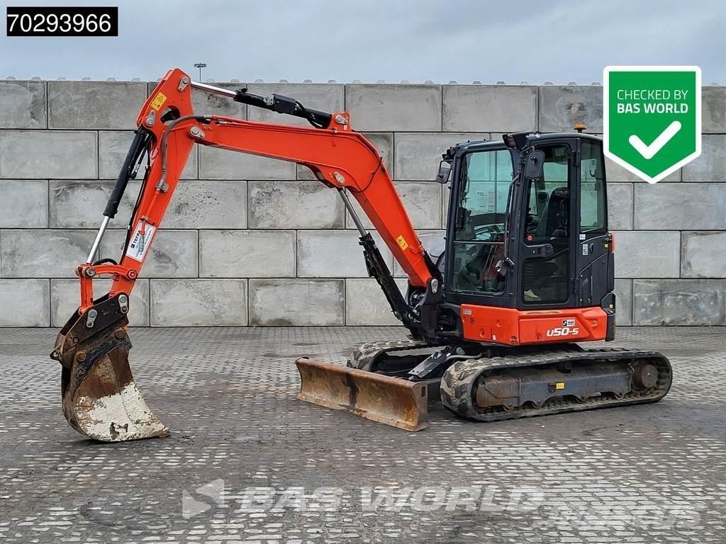 Kubota U50 -5 حفارات زحافة