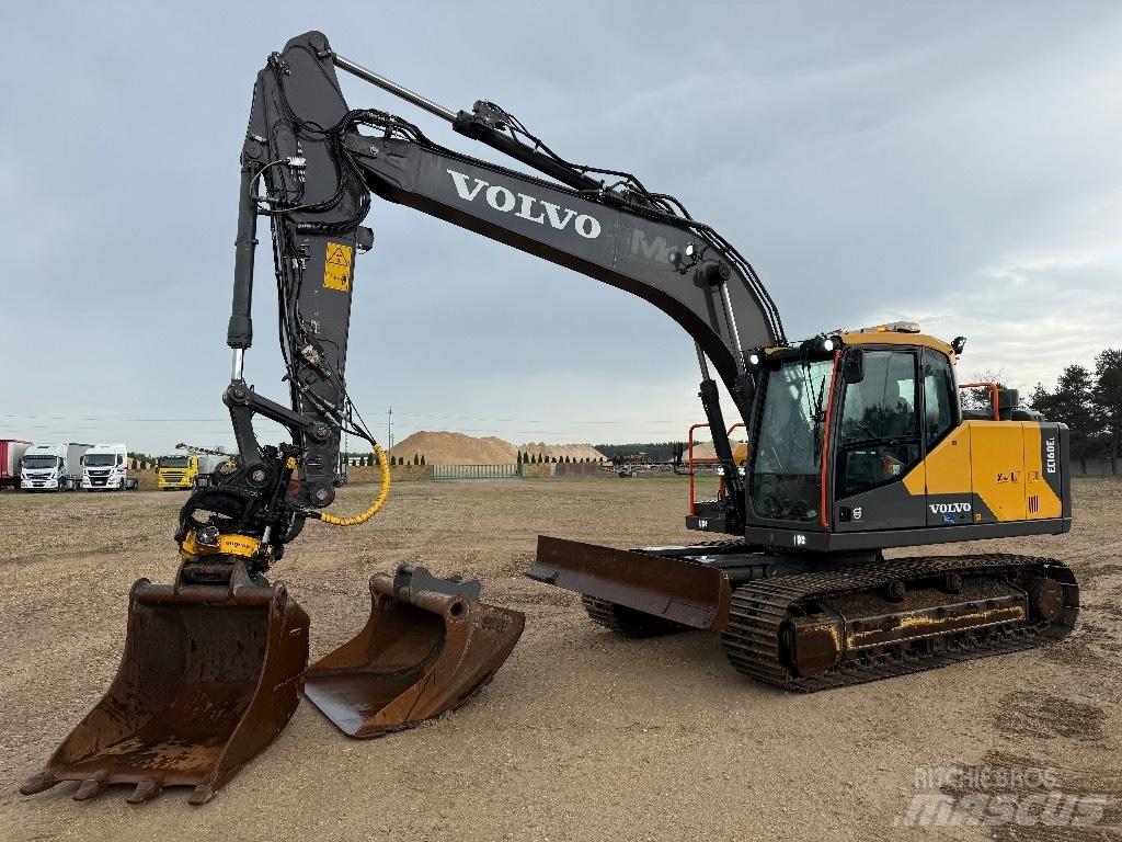 Volvo EC 160 EL حفارات زحافة