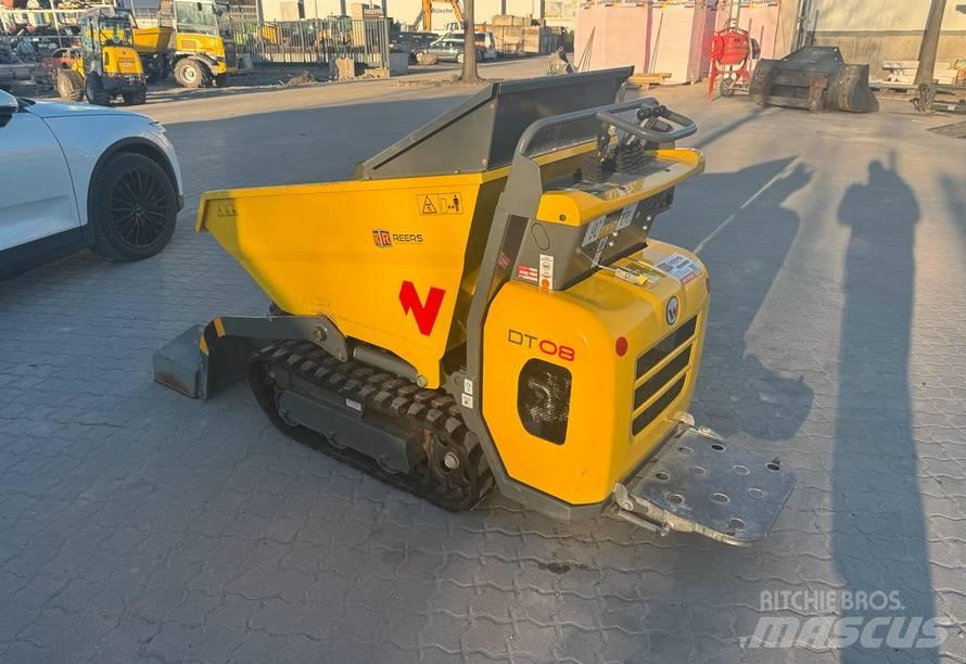 Wacker Neuson DT 08 عربات نقل قلابة مجنزرة
