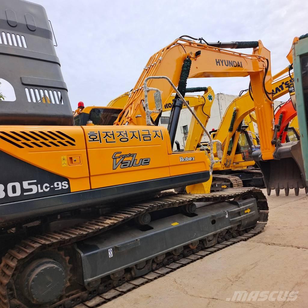 Hyundai 305 LC-9T حفارات زحافة