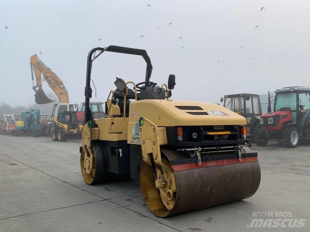 CAT CB 334 E مداحل ثنائية الاسطوانة
