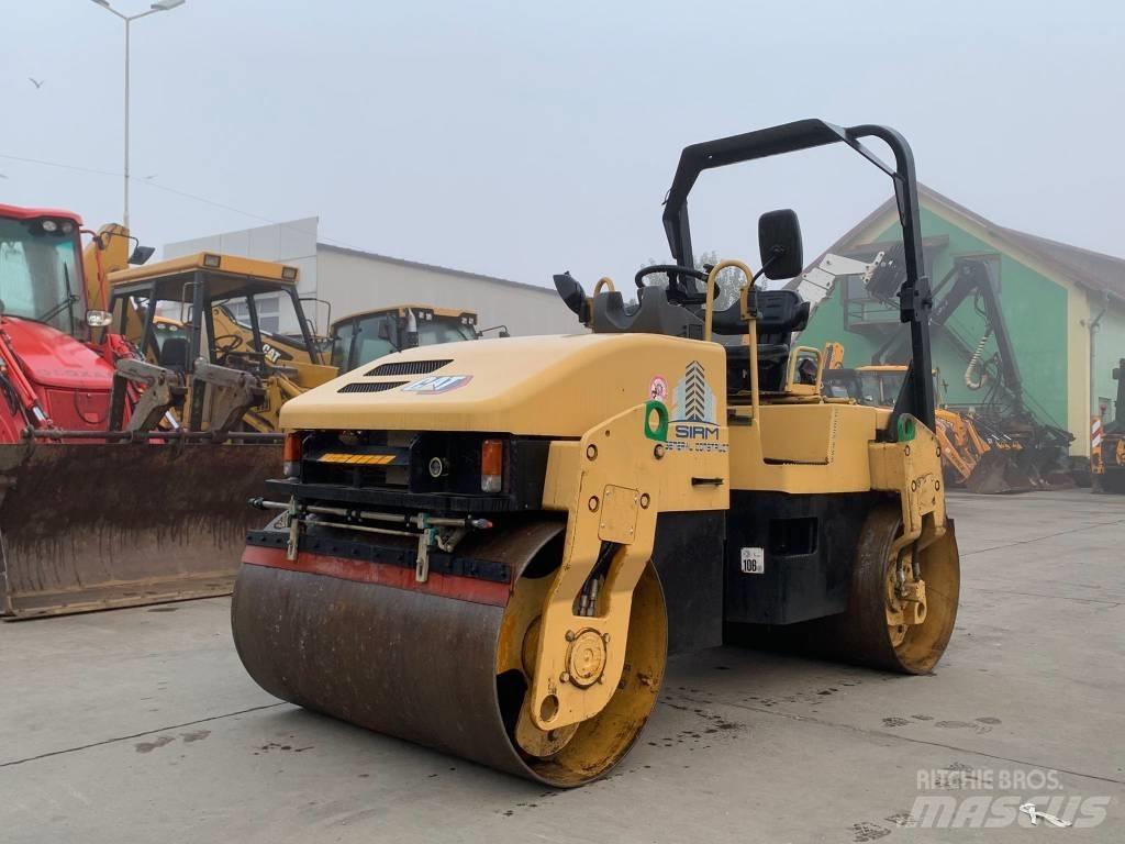 CAT CB 334 E مداحل ثنائية الاسطوانة