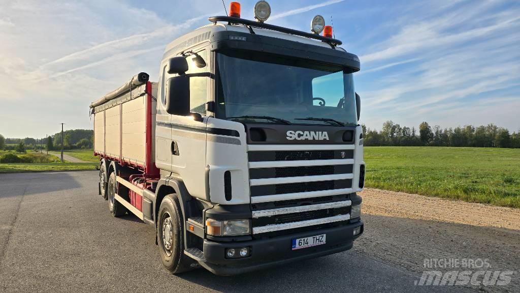 Scania R 124 LB شاحنات قلابة