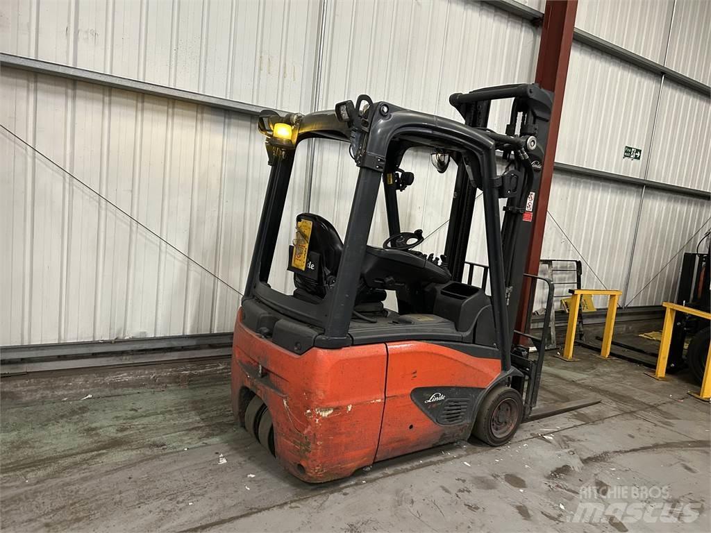 Linde E16C-02 شاحنات ذات رافعات شوكية تعمل بالكهرباء