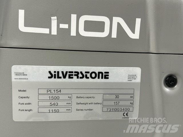 Silverstone PL154 شاحنة يدوية بمنصة نقالة