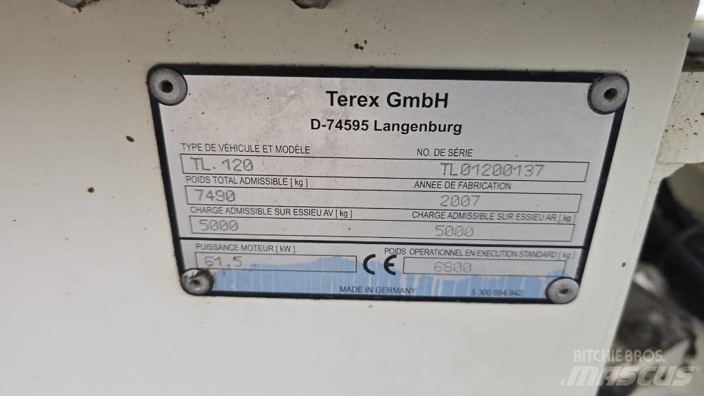 Terex TL 120 لوادر بعجل