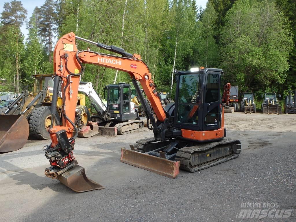 Hitachi ZX 55 U-5 A حفارات صغيرة أقل من 7 طن (حفارات صغيرة)