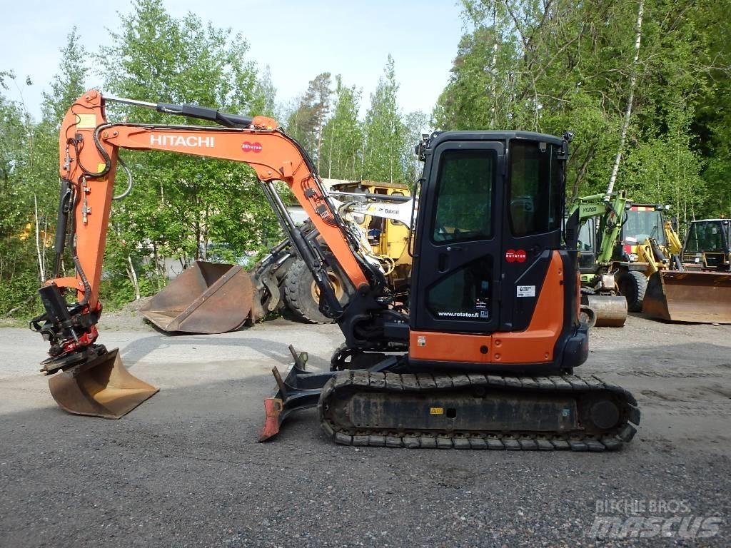 Hitachi ZX 55 U-5 A حفارات صغيرة أقل من 7 طن (حفارات صغيرة)