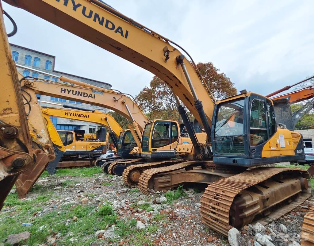 Hyundai R 350 LVS حفارات زحافة