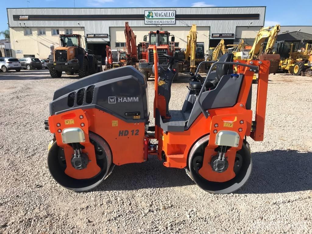 Hamm HD 12 VV مداحل مزدوجة