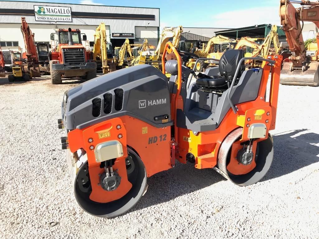 Hamm HD 12 VV مداحل مزدوجة