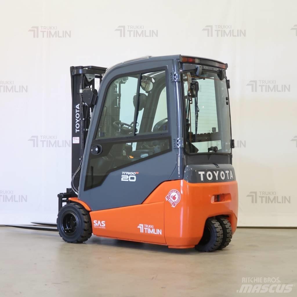 Toyota 8FBE20T شاحنات ذات رافعات شوكية تعمل بالكهرباء
