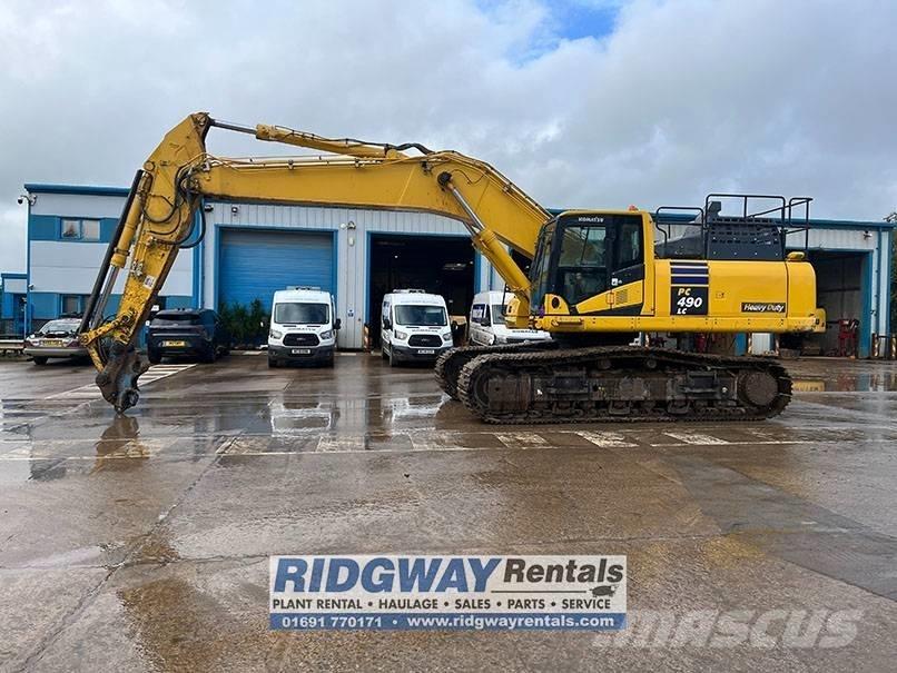 Komatsu PC 490 LC-11 Crawler excavators