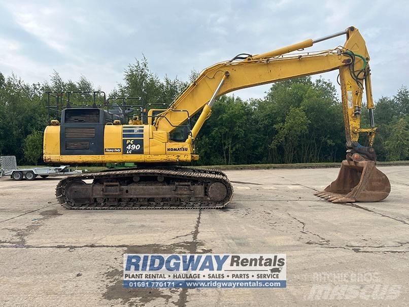 Komatsu PC 490 LC-11 حفارات زحافة