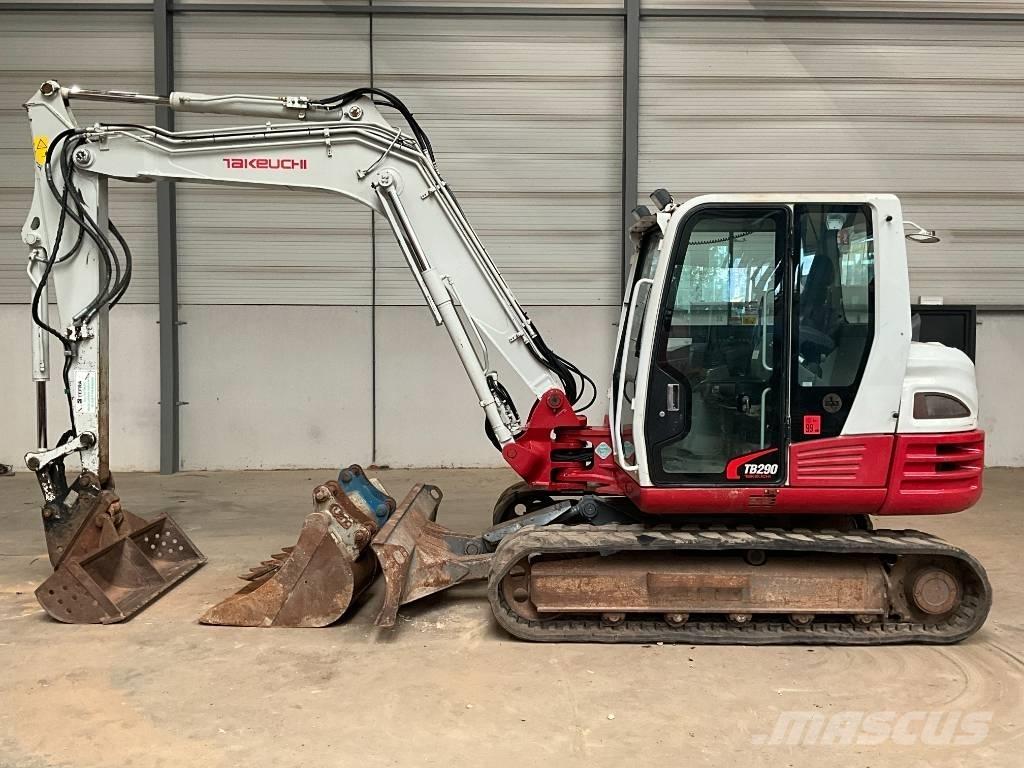 Takeuchi TB 290 حفارات وسط 7 طن - 12 طن