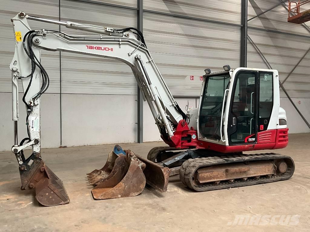 Takeuchi TB 290 حفارات وسط 7 طن - 12 طن