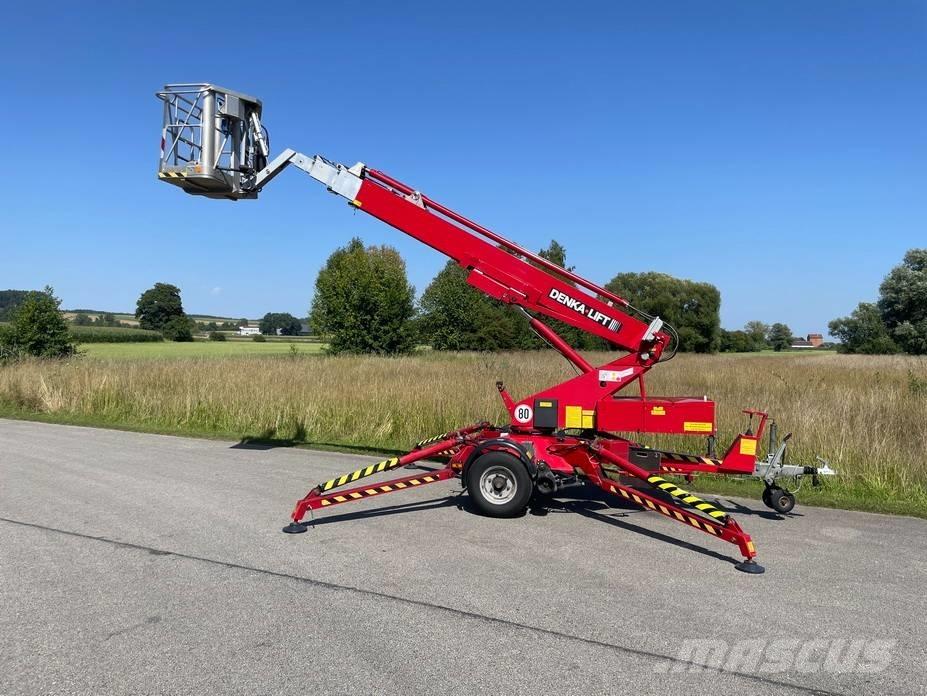 Denka-Lift DK 18 المنصات الهوائية المثبتة على مقطورة