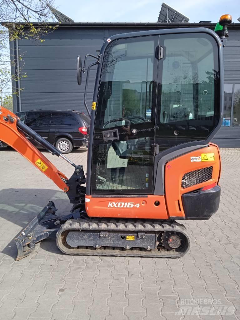 Kubota KX 016-4 حفارات صغيرة أقل من 7 طن (حفارات صغيرة)