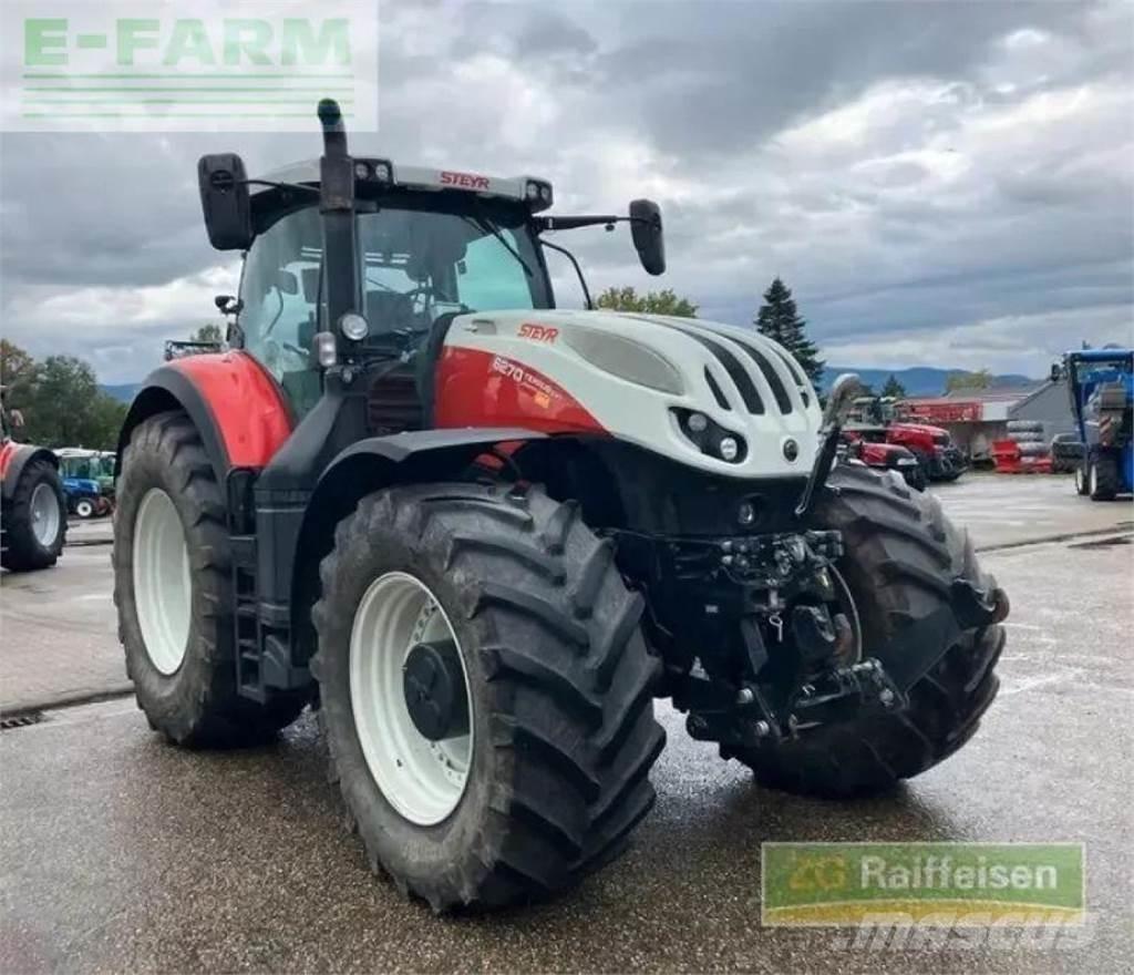 Steyr cvt 6270 الجرارات