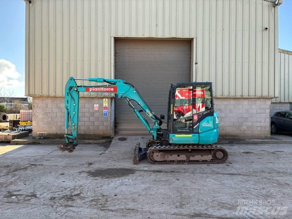 Kobelco SK 55 SRX-6 حفارات صغيرة أقل من 7 طن (حفارات صغيرة)