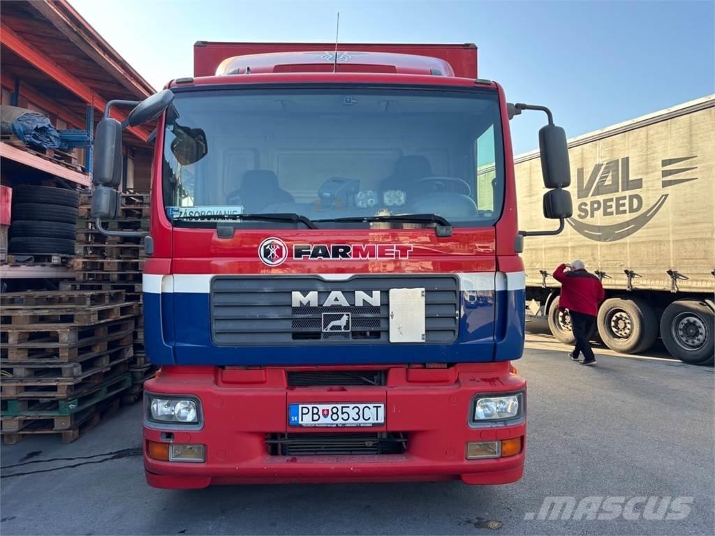 MAN TGM 22.280 شاحنات مسطحة/مفصلية الجوانب