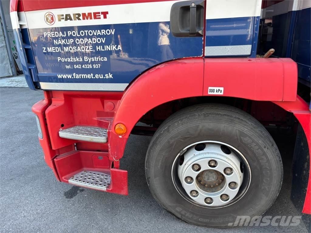 MAN TGM 22.280 شاحنات مسطحة/مفصلية الجوانب