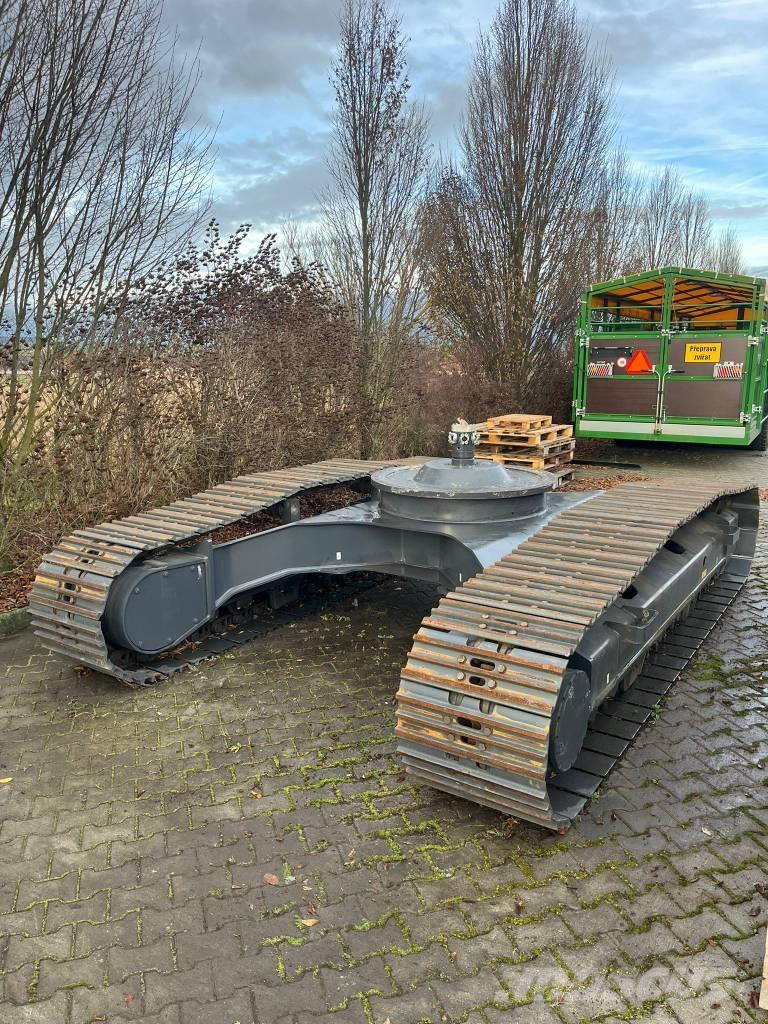 Develon DX 225 LC-7 المسارات والسلاسل والهيكل السفلي