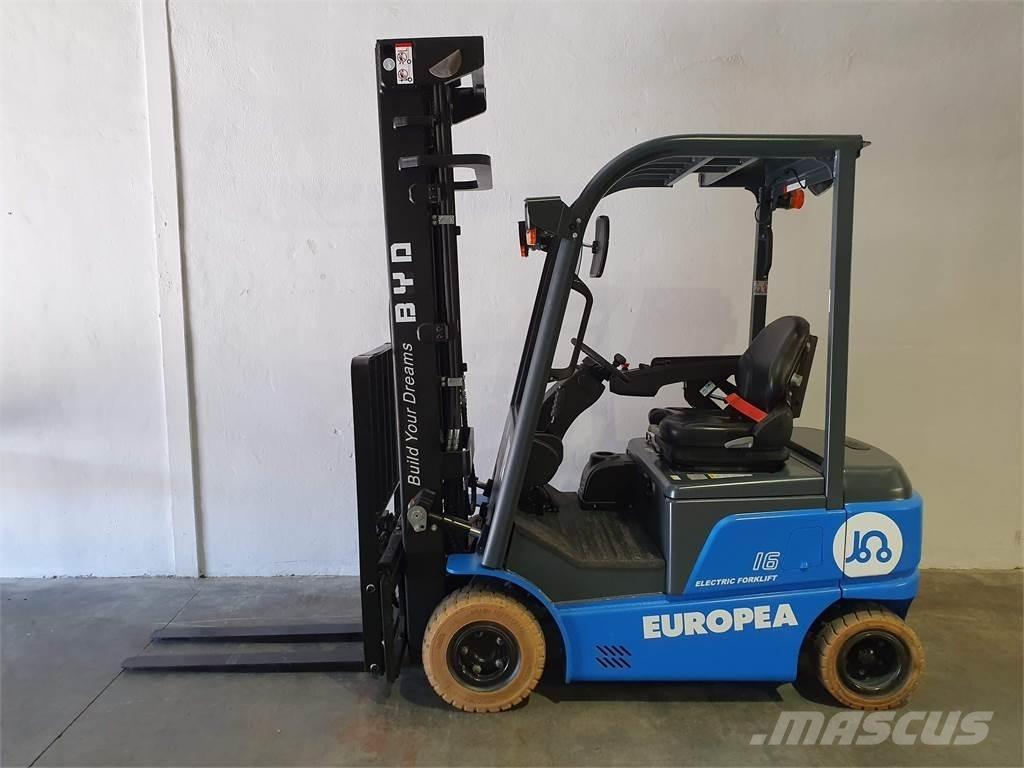 BYD ECB16D شاحنات ذات رافعات شوكية تعمل بالكهرباء