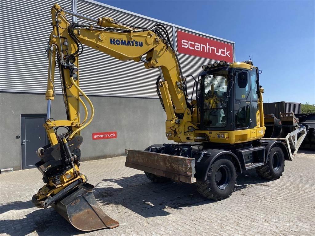 Komatsu PW118MR-11 حفارات بعجل