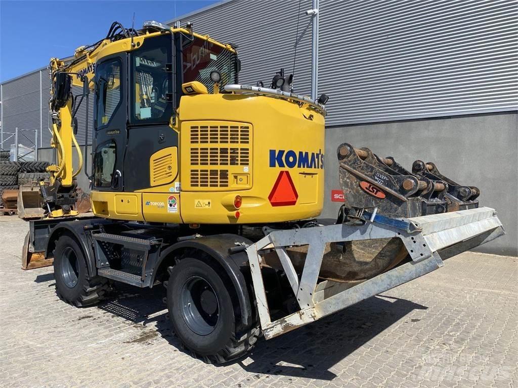 Komatsu PW118MR-11 حفارات بعجل