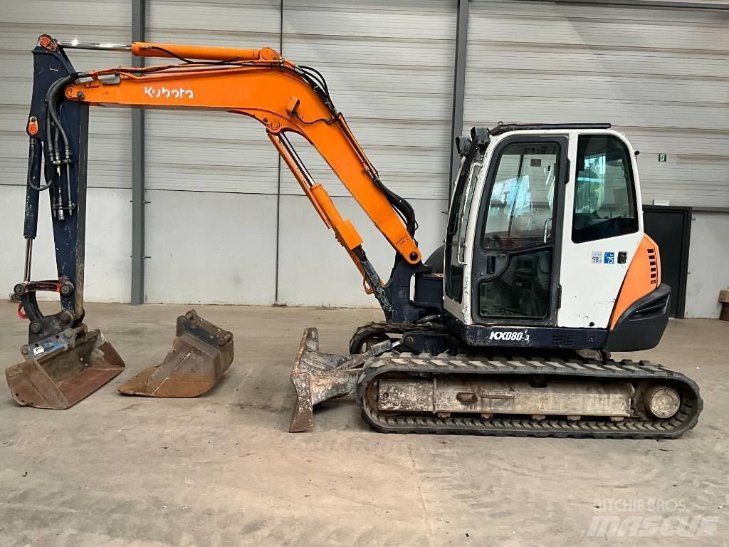 Kubota KX 080-3 حفارات وسط 7 طن - 12 طن
