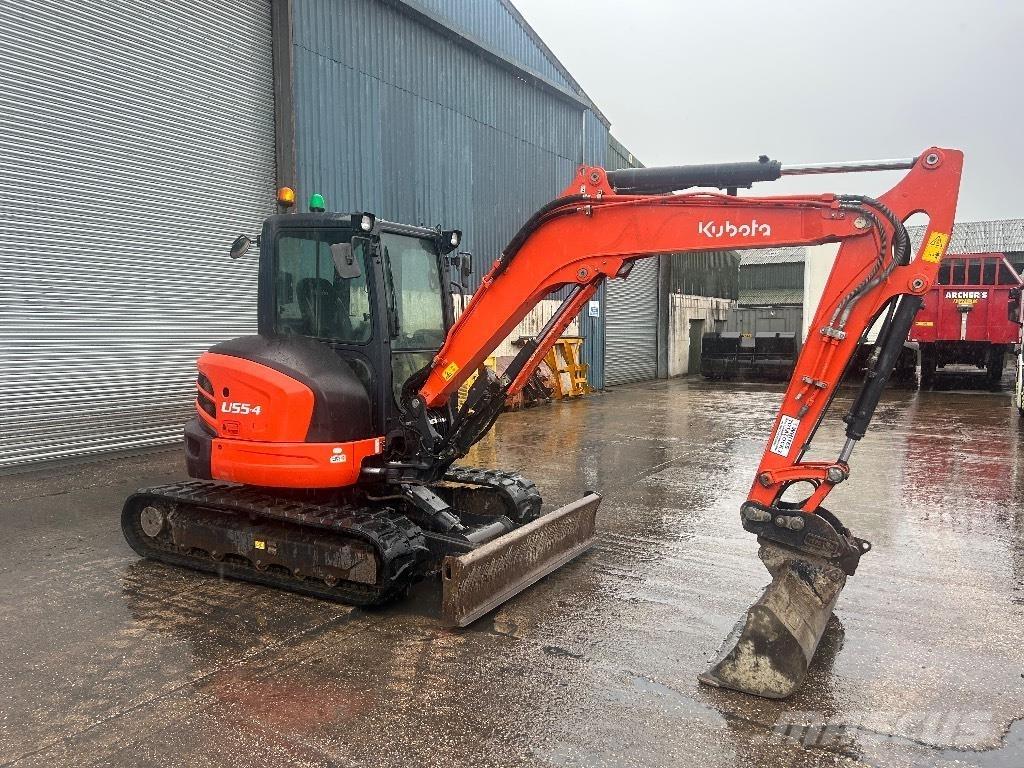 Kubota U 55-4 حفارات صغيرة أقل من 7 طن (حفارات صغيرة)