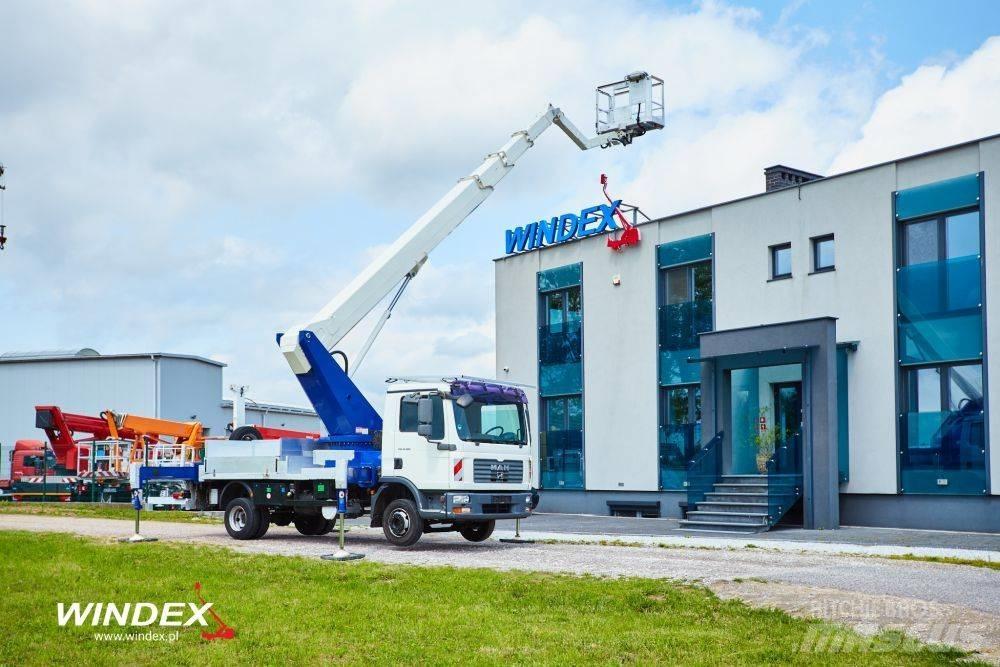 Wumag WT 300 المنصات الهوائية المثبتة على شاحنة