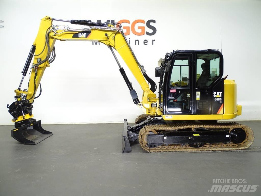 CAT 308 E 2 CR حفارات وسط 7 طن - 12 طن