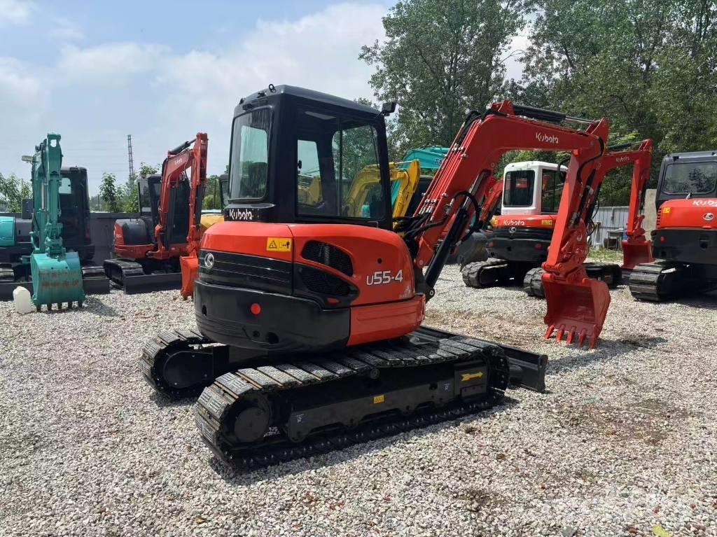 Kubota U 55-4 حفارات صغيرة أقل من 7 طن (حفارات صغيرة)
