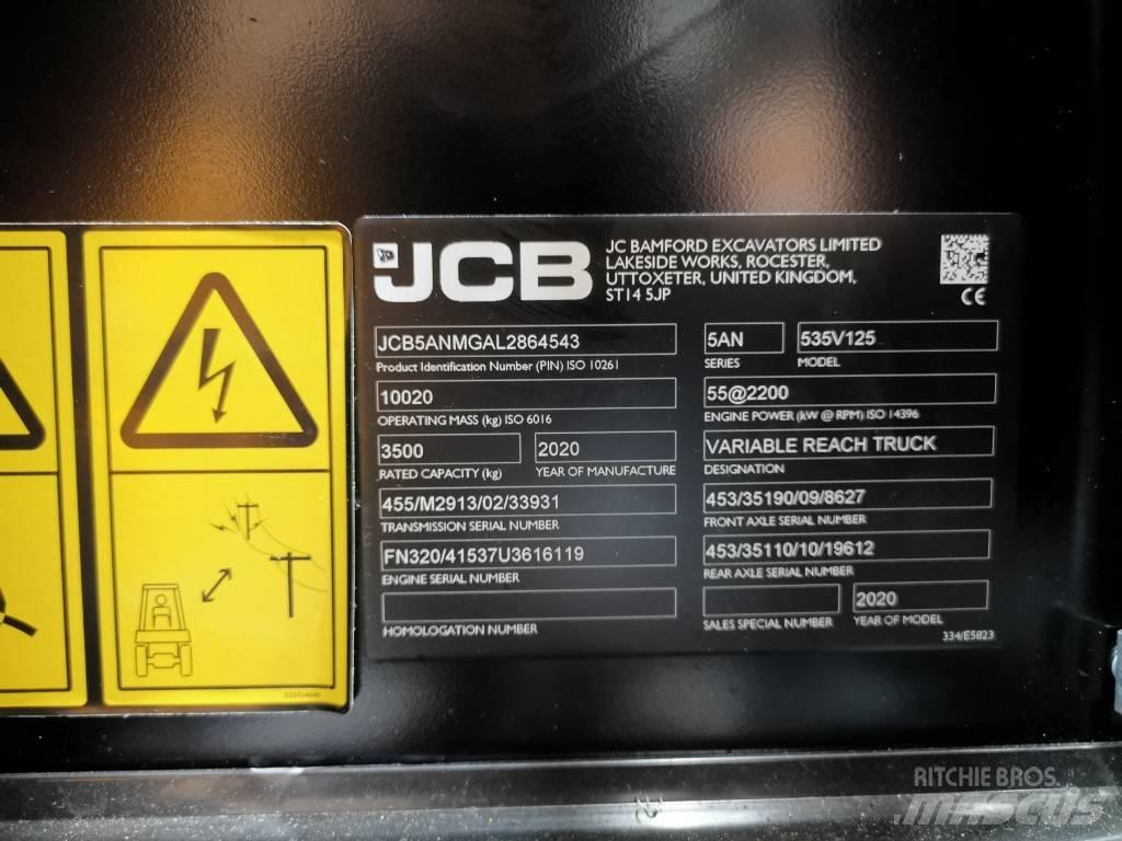 JCB 535 V 125 مناولات متداخلة