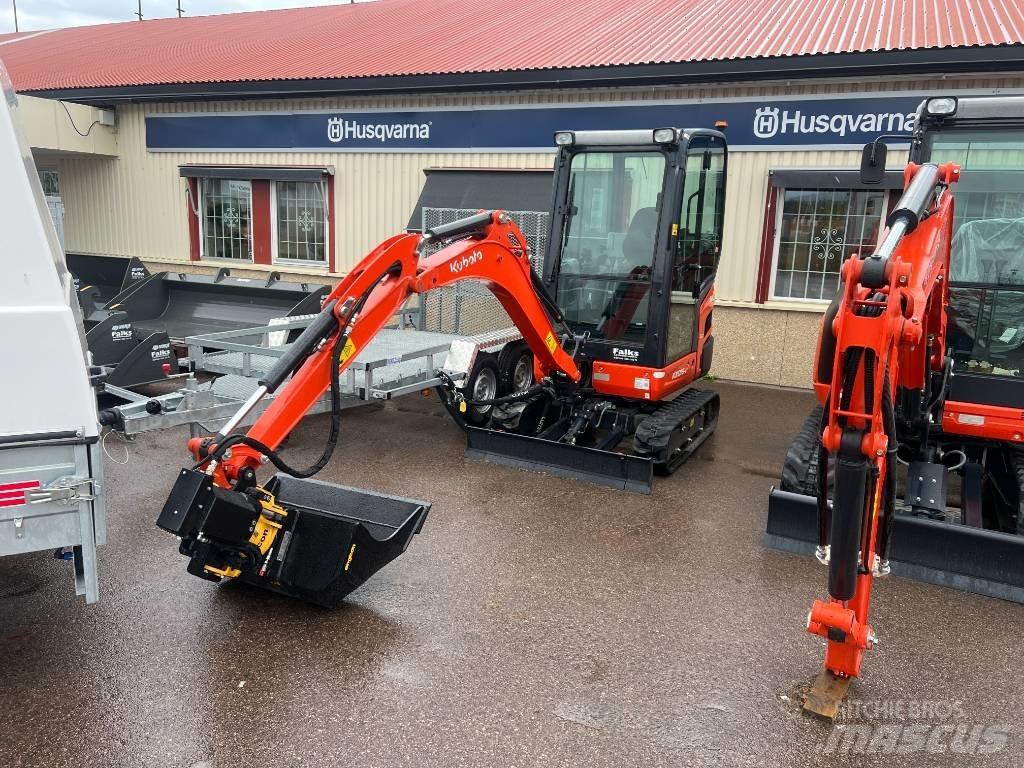 Kubota KX 019-4 حفارات صغيرة أقل من 7 طن (حفارات صغيرة)
