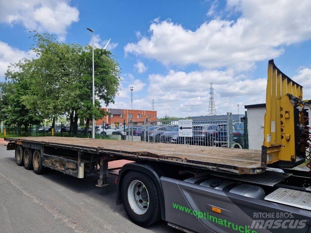 Krone SD 27 نصف مقطورات مسطحة / مفصلية الجوانب
