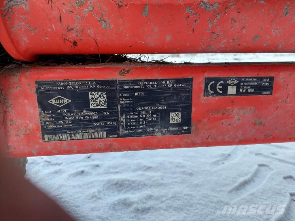 Kuhn RW 1810 3D مغلفات