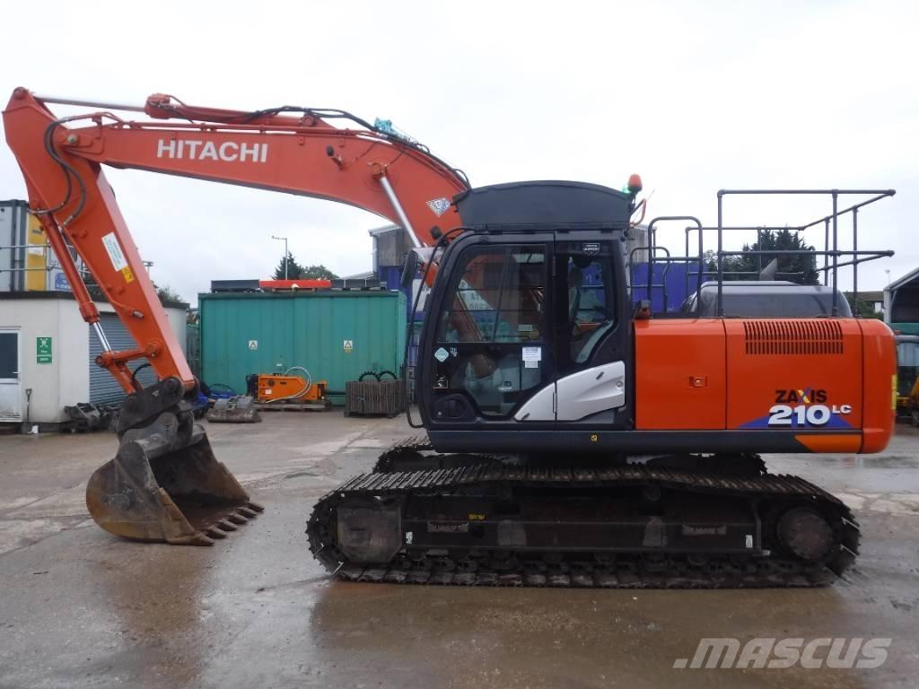 Hitachi ZX 210 LC-6 حفارات زحافة