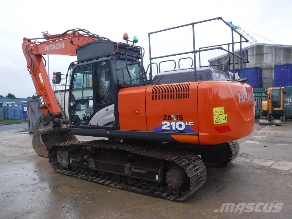 Hitachi ZX 210 LC-6 حفارات زحافة