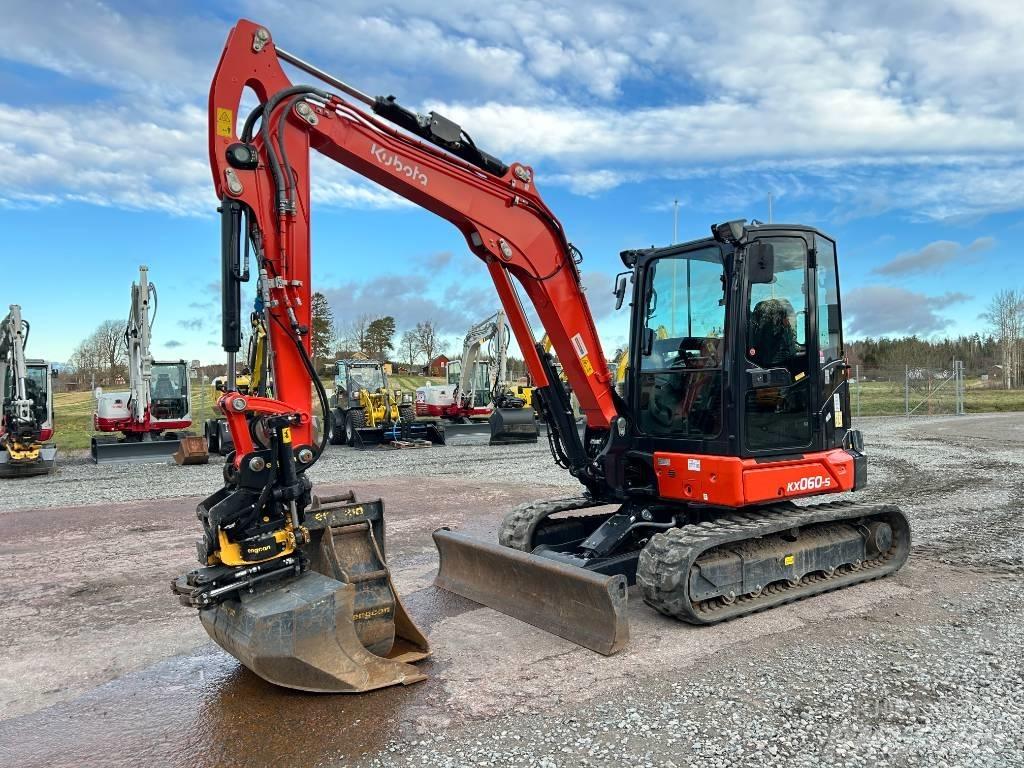 Kubota KX060-5 حفارات صغيرة أقل من 7 طن (حفارات صغيرة)