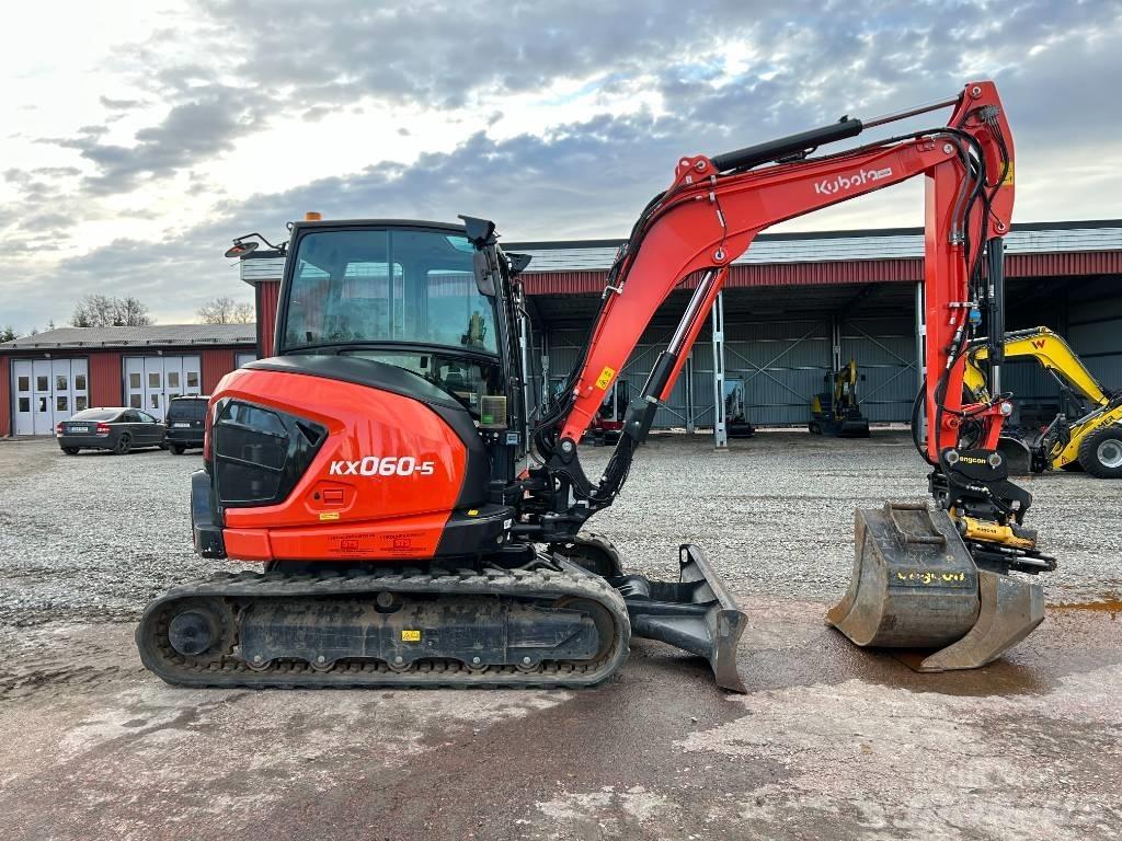 Kubota KX060-5 حفارات صغيرة أقل من 7 طن (حفارات صغيرة)