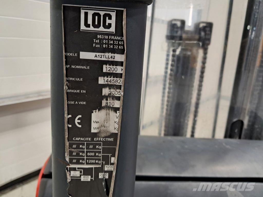 LOC A12TLL42 معدات التكديس الجوالة