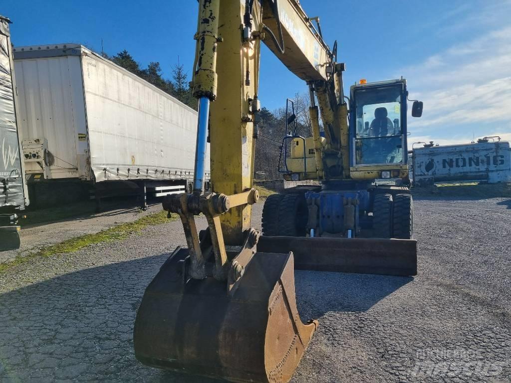 Komatsu PW 170 ES - 6K حفارات بعجل
