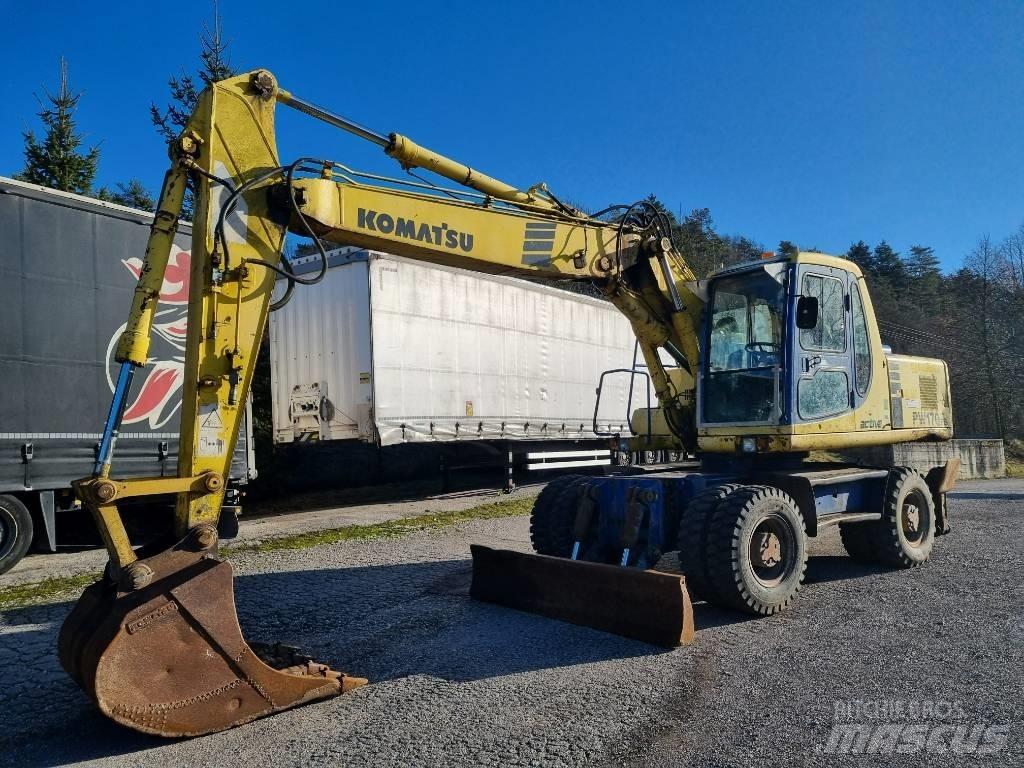 Komatsu PW 170 ES - 6K حفارات بعجل