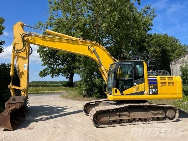Komatsu PC 210 LC-10 حفارات زحافة