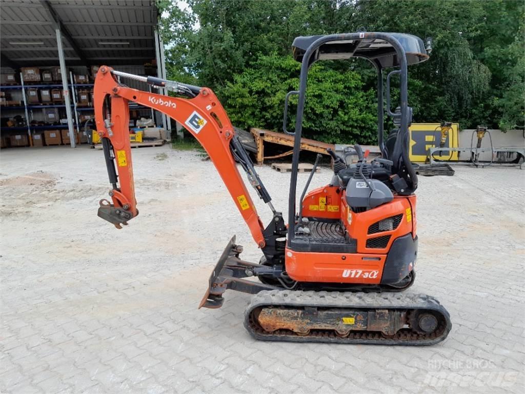 Kubota U17-3 حفارات صغيرة أقل من 7 طن (حفارات صغيرة)