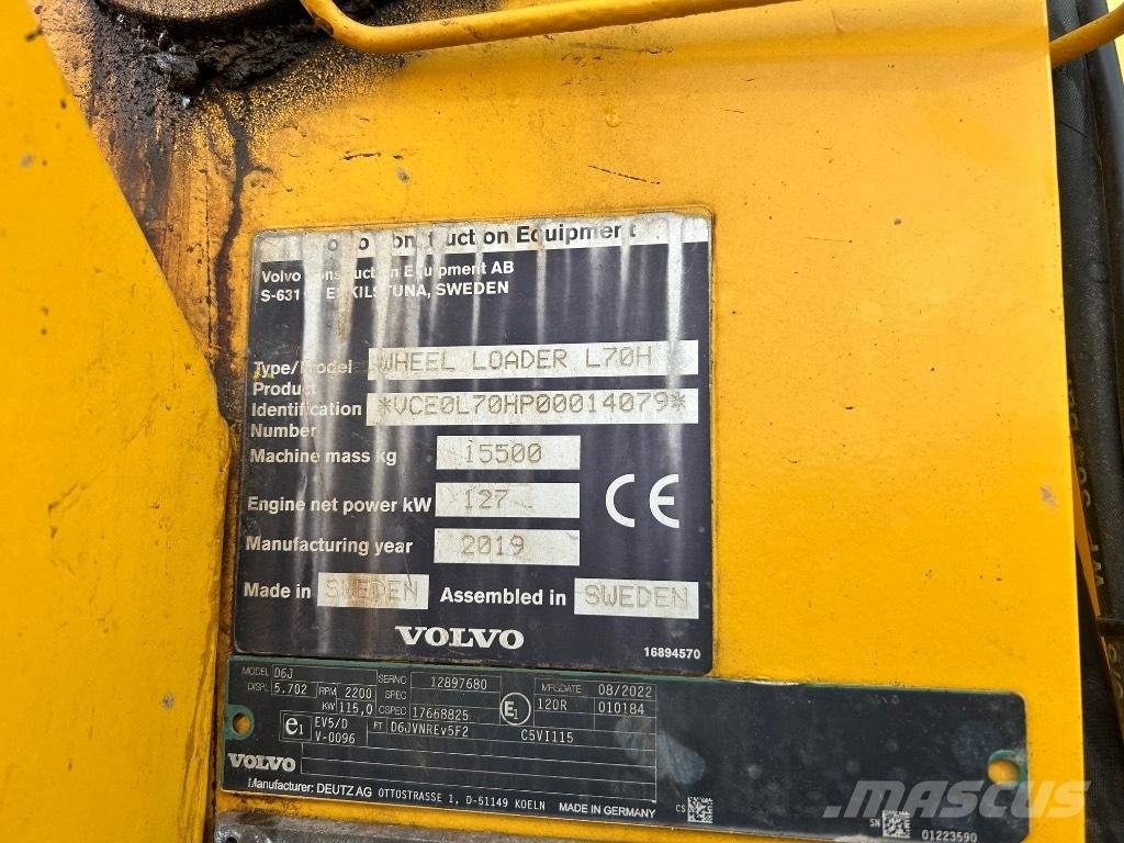 Volvo L 70 H لوادر بعجل